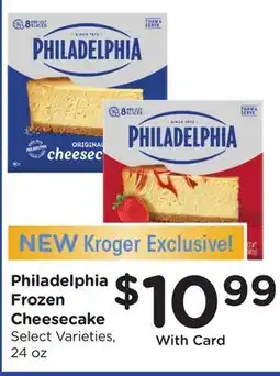 Ralphs Philadelphia Frozen Cheesecake offer