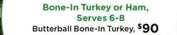 Ralphs Butterball Bone-In Turkey offer