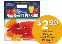 Ralphs Kroger Mini Sweet Peppers offer