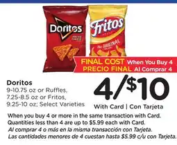 Ralphs Doritos offer