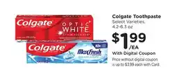 Ralphs Colgate Toothpaste offer