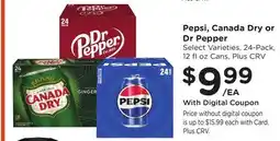 Ralphs Pepsi, Canada Dry or Dr Pepper offer