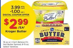 Ralphs Kroger Butter offer