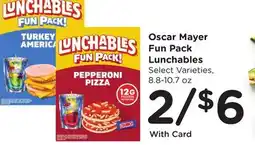 Ralphs Oscar Mayer Fun Pack Lunchables offer