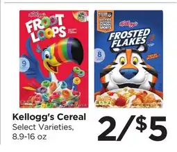 Food 4 Less Kellogg's Cereal offer