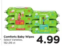 Food 4 Less Comforts Baby Wipes offer