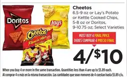 Food 4 Less Cheetos offer