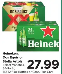 Food 4 Less Heineken, Dos Equis or Stella Artois offer