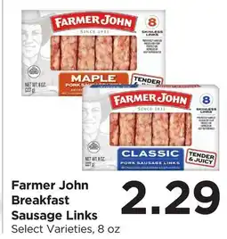 Food 4 Less Farmer John Breakfast Sausage Links offer