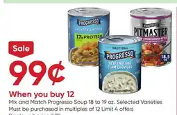 Stater Bros Progresso Soup offer