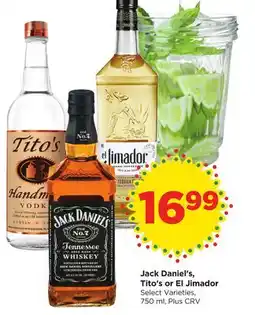 Food 4 Less Jack Daniel's, Tito's or El Jimador offer