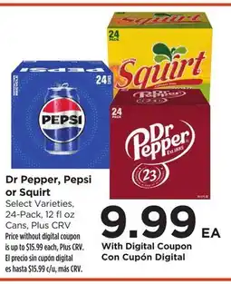 Food 4 Less Dr Pepper, Pepsi or Squirt offer