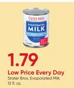 Stater Bros Stater Bros. Evaporated Milk offer