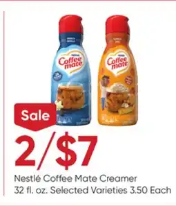 Stater Bros Nestlé Coffee Mate Creamer offer