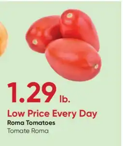 Stater Bros Roma Tomatoes offer