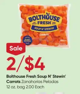 Stater Bros Bolthouse Fresh Soup N' Stewin' Carrots offer