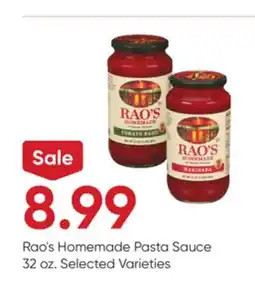 Stater Bros Rao's Homemade Pasta Sauce offer