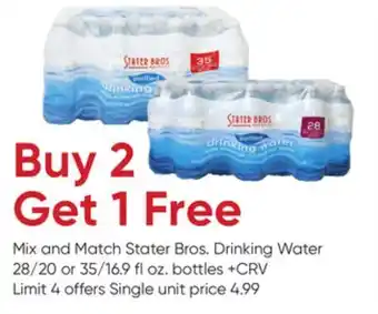 Stater Bros Stater Bros. Drinking Water offer