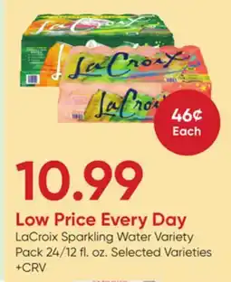 Stater Bros LaCroix Sparkling Water Variety Pack offer