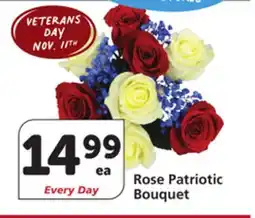 Albertsons Rose Patriotic Bouquet offer
