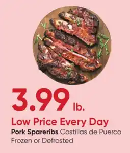 Stater Bros Pork Spareribs offer