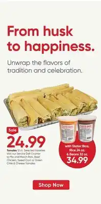 Stater Bros Tamale Meal Deal: Shop Now offer