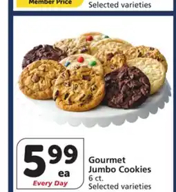 Albertsons Gourmet Jumbo Cookies offer