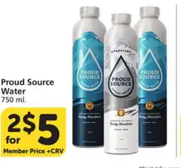 Albertsons Proud Source Water offer