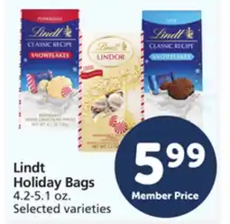 Pavilions Lindt Holiday Bags offer