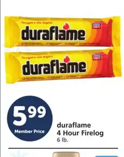 Pavilions duraflame 4 Hour Firelog offer