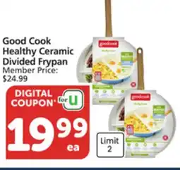 Pavilions Good Cook Healthy Ceramic Divided Frypan offer