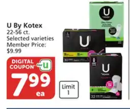 Pavilions U By Kotex offer