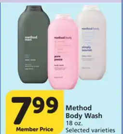 Pavilions Method Body Wash offer