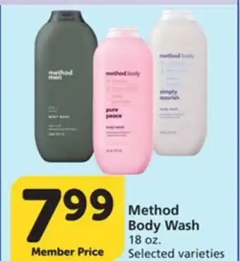 Pavilions Method Body Wash offer