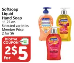 Pavilions Softsoap Liquid Hand Soap offer