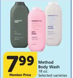 Vons Method Body Wash offer