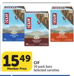 Vons Clif 10 pack bars offer