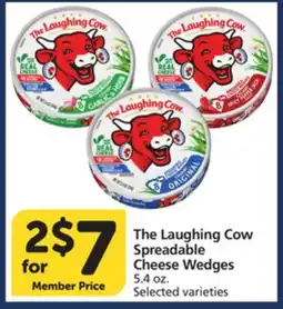 Vons The Laughing Cow Spreadable Cheese Wedges offer
