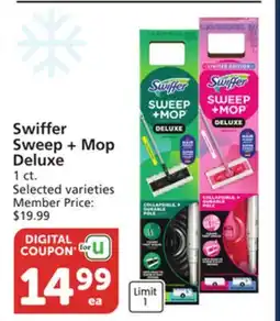 Vons Swiffer Sweep + Mop Deluxe offer