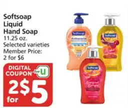 Vons Softsoap Liquid Hand Soap offer