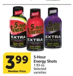 Vons 5-Hour Energy Shots offer