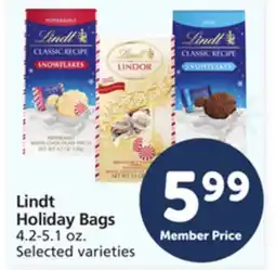 Vons Lindt Holiday Bags offer