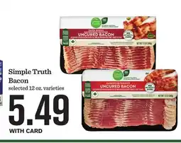 Mariano's Simple Truth Bacon offer
