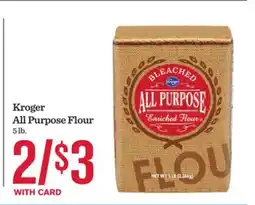 Mariano's Kroger All Purpose Flour offer