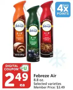Vons Febreze Air offer