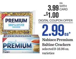 Mariano's Nabisco Premium Saltine Crackers offer