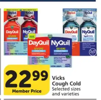 Vons Vicks Cough Cold offer