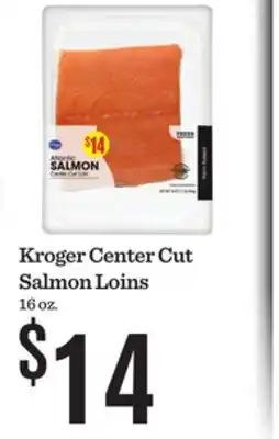 Mariano's Kroger Center Cut Salmon Loins offer