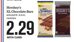 Mariano's Hershey's XL Chocolate Bars offer