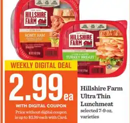 Mariano's Hillshire Farm Ultra Thin Lunchmeat offer